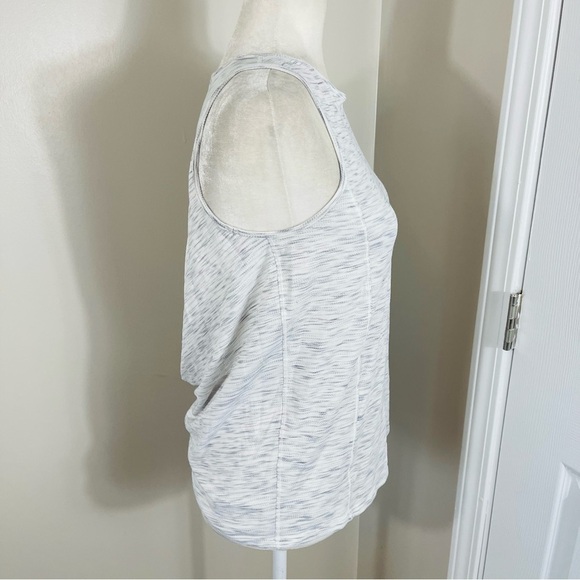 LULULEMON Low Key Tank Top - Tiger Space Dye Hail White - Picture 6 of 10